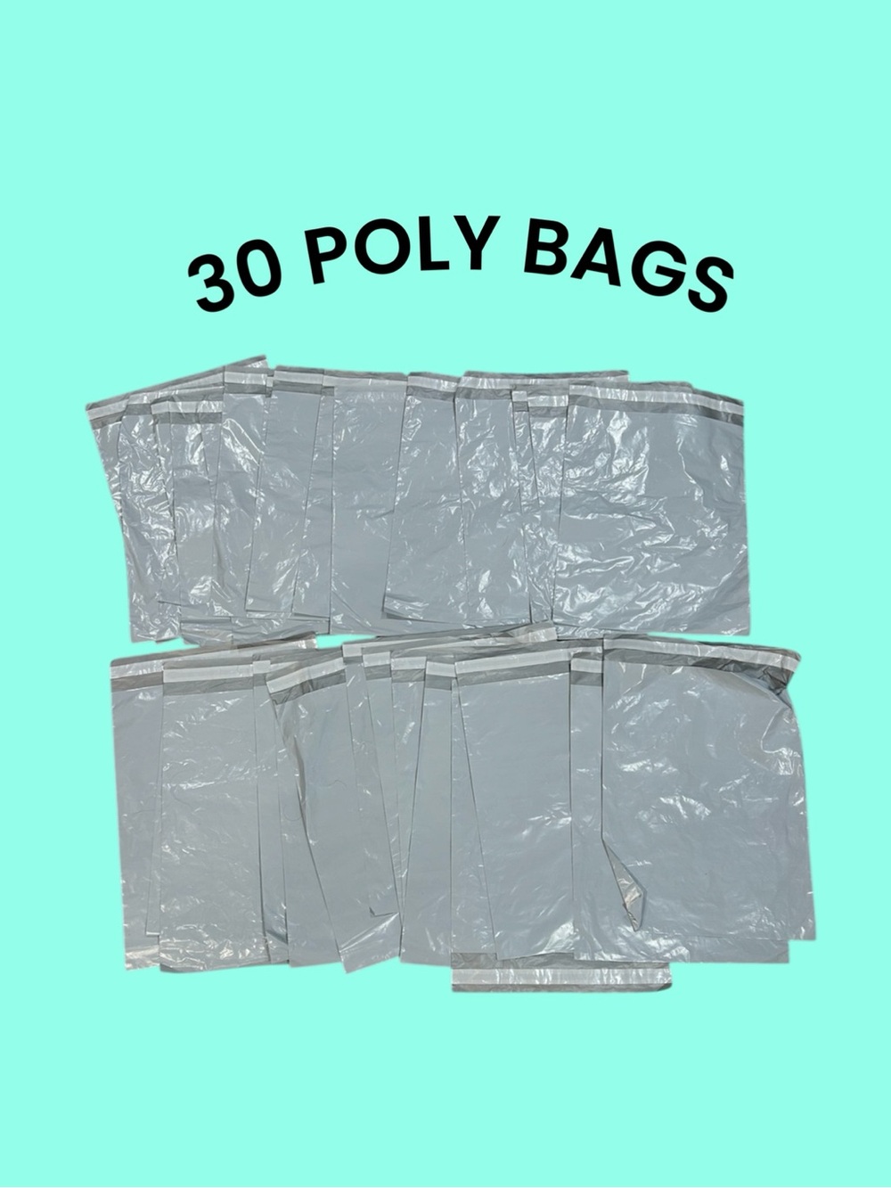 30 Poly Bags Shipping Supplies